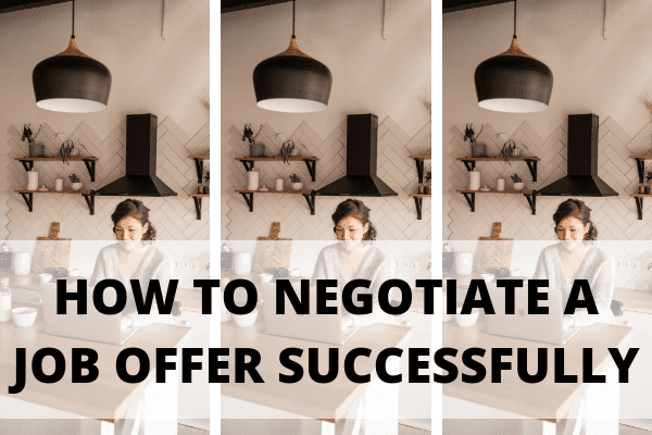 how to negotiate a job offer